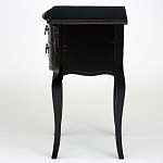 Тумба прикроватная из массива березы с 2-мя ящиками в стиле прованс Vintage варинант исполнения - 4 | Loft Concept в Липецке