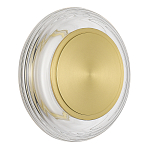 Бра круглое золото/прозрачный Plumpness LED 7 варинант исполнения - 2 | Loft Concept в Липецке