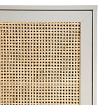 Шкаф с двумя дверцами из плетеного ротанга Tomio Wicker Furniture варинант исполнения - 6 | Loft Concept в Липецке