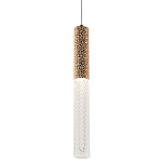 Подвесной светильник Dew Drops Tube Gold Hanging Lamp варинант исполнения - 1 | Loft Concept в Липецке