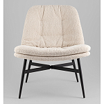 Кресло лаунж Tail молочный варинант исполнения - 4 | Loft Concept в Липецке