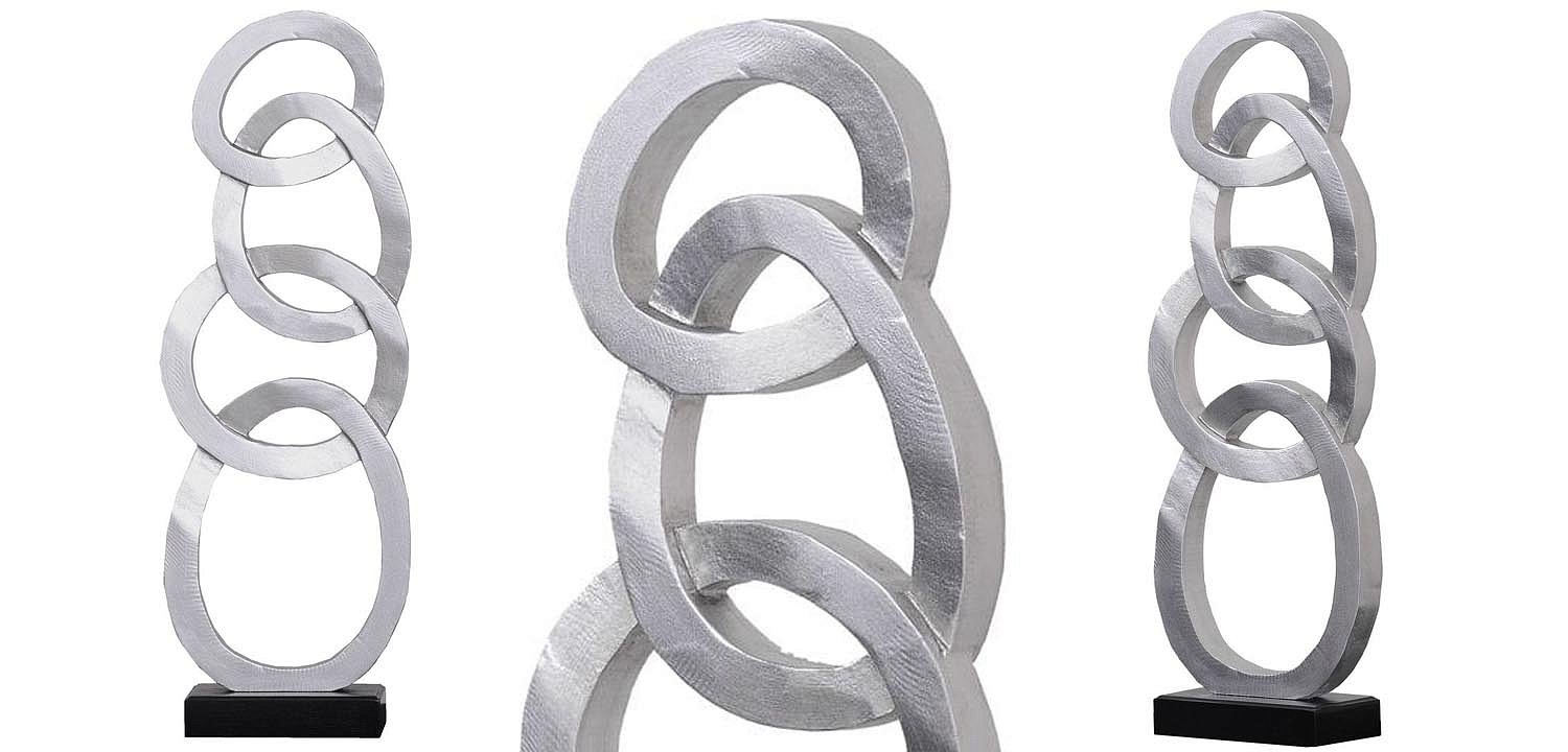 Статуэтка Anillos Statuette silver Статуэтка Anillos Statuette silver - Loft-Concept в Липецке