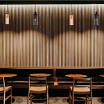 Подвесной светильник с рифленым стеклянным плафоном цилиндрической формы ARTICOLO варинант исполнения - 5 | Loft Concept в Липецке