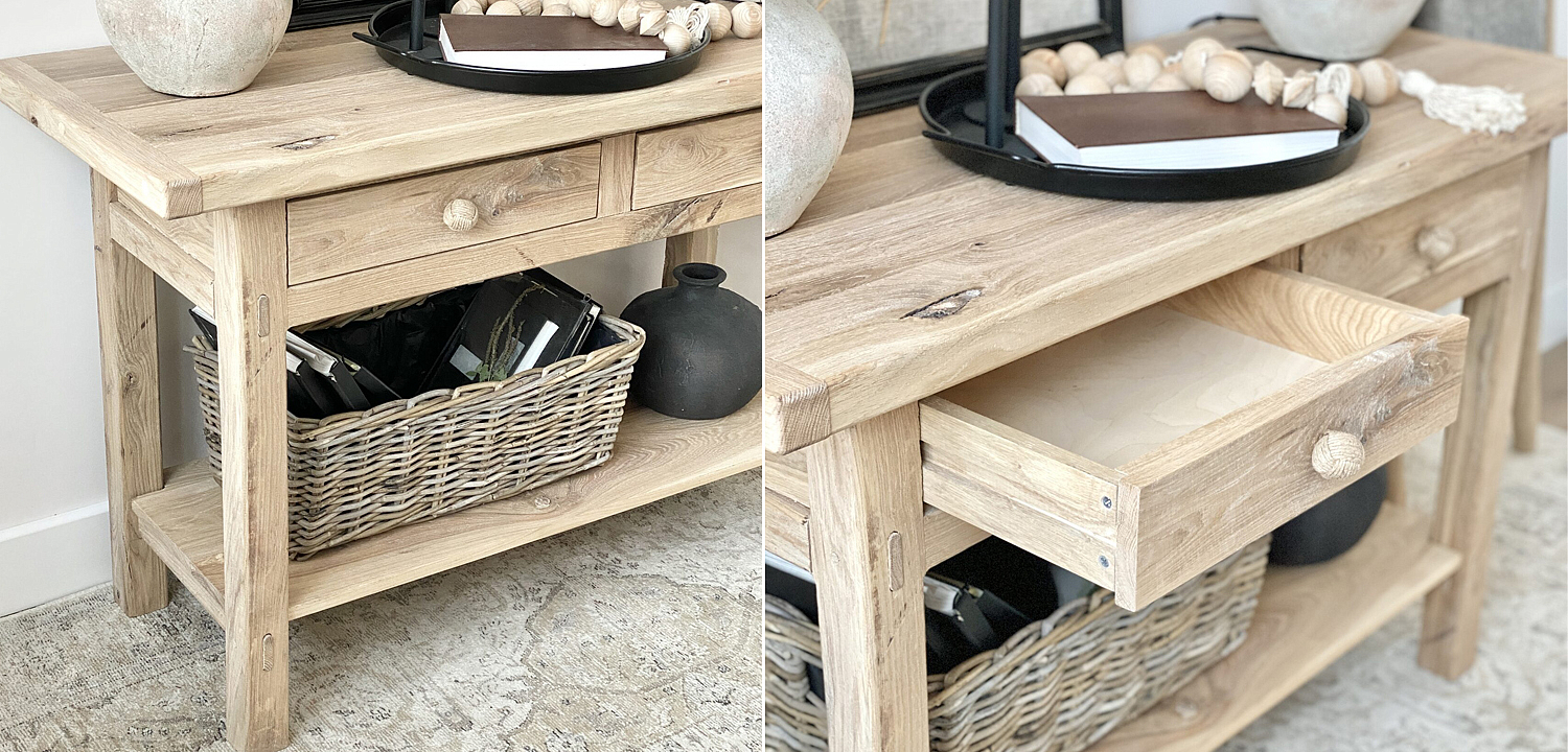 Консоль Reena Two Drawers Console Консоль Reena Two Drawers Console - Loft-Concept в Липецке