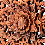 Панно из дерева квадратное Tracery Panel With Trees варинант исполнения - 2 | Loft Concept в Липецке