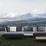 Дизайнерский модульный уличный диван SWAY Modular Sofa варинант исполнения - 8 | Loft Concept в Липецке