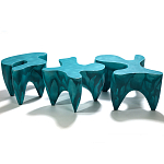 Комплект кофейных столиков Vorlon River three tables варинант исполнения - 2 | Loft Concept в Липецке