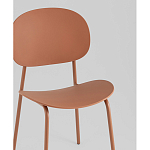 Стул Edie пластик коричневый варинант исполнения - 2 | Loft Concept в Липецке