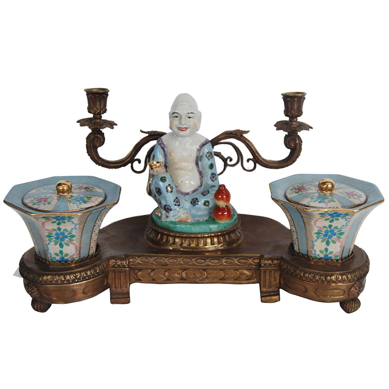 Подсвечник Chinese Tea Бронза Мульти Подсвечник Chinese Tea Бронза Мульти в Липецке | Loft Concept
