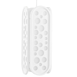 Подвесной светильник белый овальный White Holes варинант исполнения - 3 | Loft Concept в Липецке