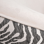 Кресло без подлокотников бежевое с принтом Macrocosm варинант исполнения - 3 | Loft Concept в Липецке