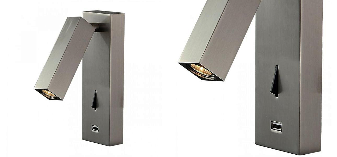 Бра Chelsom WALL LED DOCK Silver USB Бра Chelsom WALL LED DOCK Silver USB - Loft-Concept в Липецке