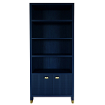 Книжный Стеллаж Elsa Dreams Blue с задней стенкой варинант исполнения - 6 | Loft Concept в Липецке