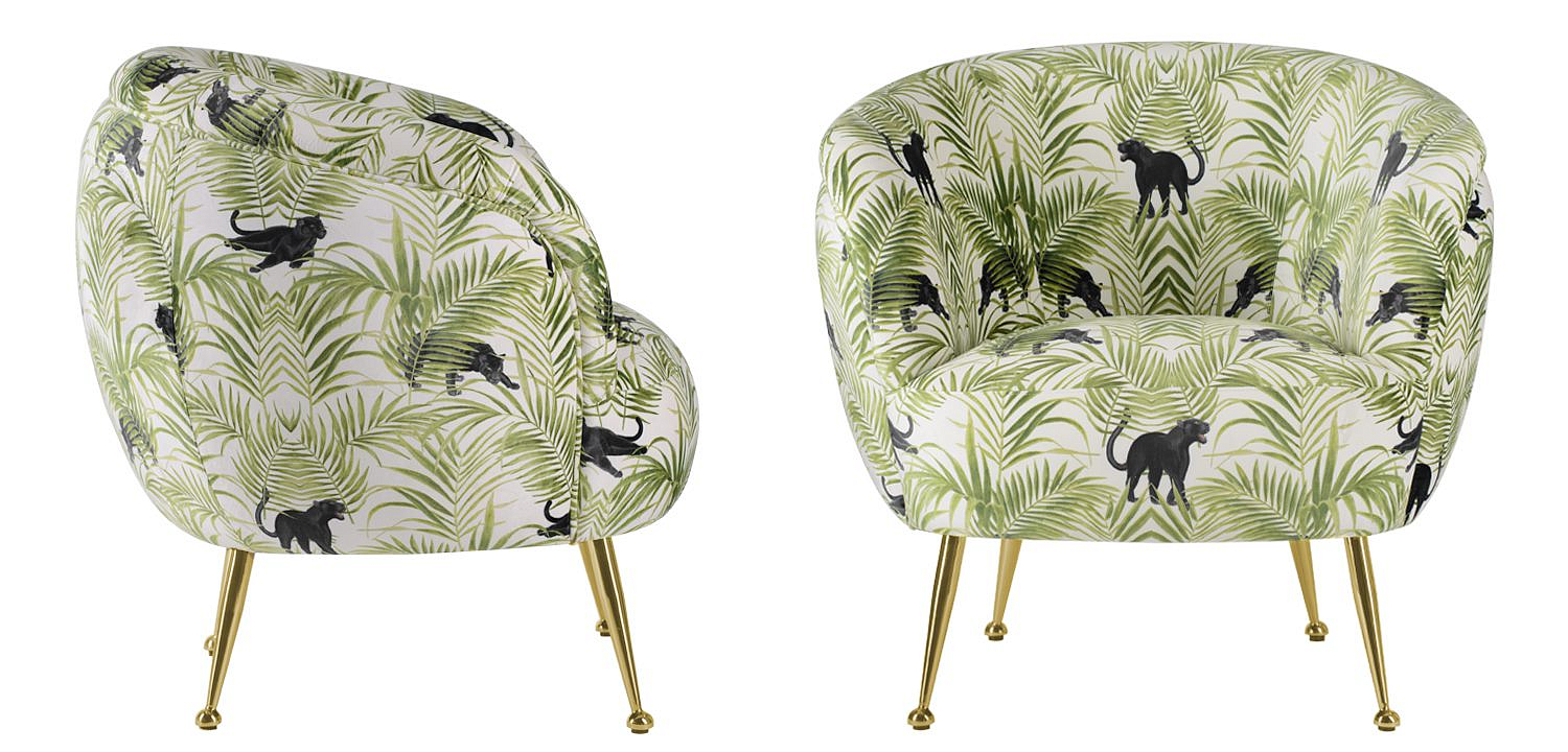 Кресло ARMCHAIR KELLIT Jungle Green Кресло ARMCHAIR KELLIT Jungle Green - Loft-Concept в Липецке