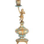 Фарфоровый подсвечник Ангел во главе Voki варинант исполнения - 1 | Loft Concept в Липецке