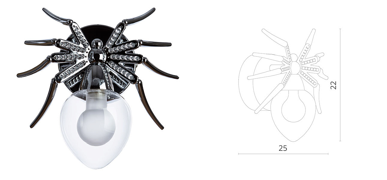 Бра Паук Spiders lamp Бра Паук Spiders lamp - Loft-Concept в Липецке