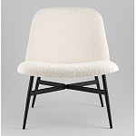 Кресло лаунж Ease белый варинант исполнения - 4 | Loft Concept в Липецке