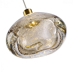 Подвесной светильник с прозрачным стеклянным плафоном округлой формы Effervia  варинант исполнения - 9 | Loft Concept в Липецке