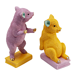 Держатель для книг Multicolored Piglet Bookends варинант исполнения - 2 | Loft Concept в Липецке