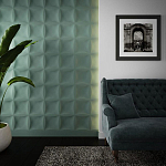 Гипсовая 3D Панель M-23 варинант исполнения - 1 | Loft Concept в Липецке