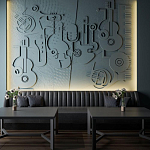 Барельеф ORCHESTRA варинант исполнения - 1 | Loft Concept в Липецке