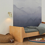 Корзина синяя Elewisa Wicker Basket варинант исполнения - 6 | Loft Concept в Липецке