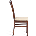 Стул деревянный с узором ручной работы Espresso варинант исполнения - 4 | Loft Concept в Липецке