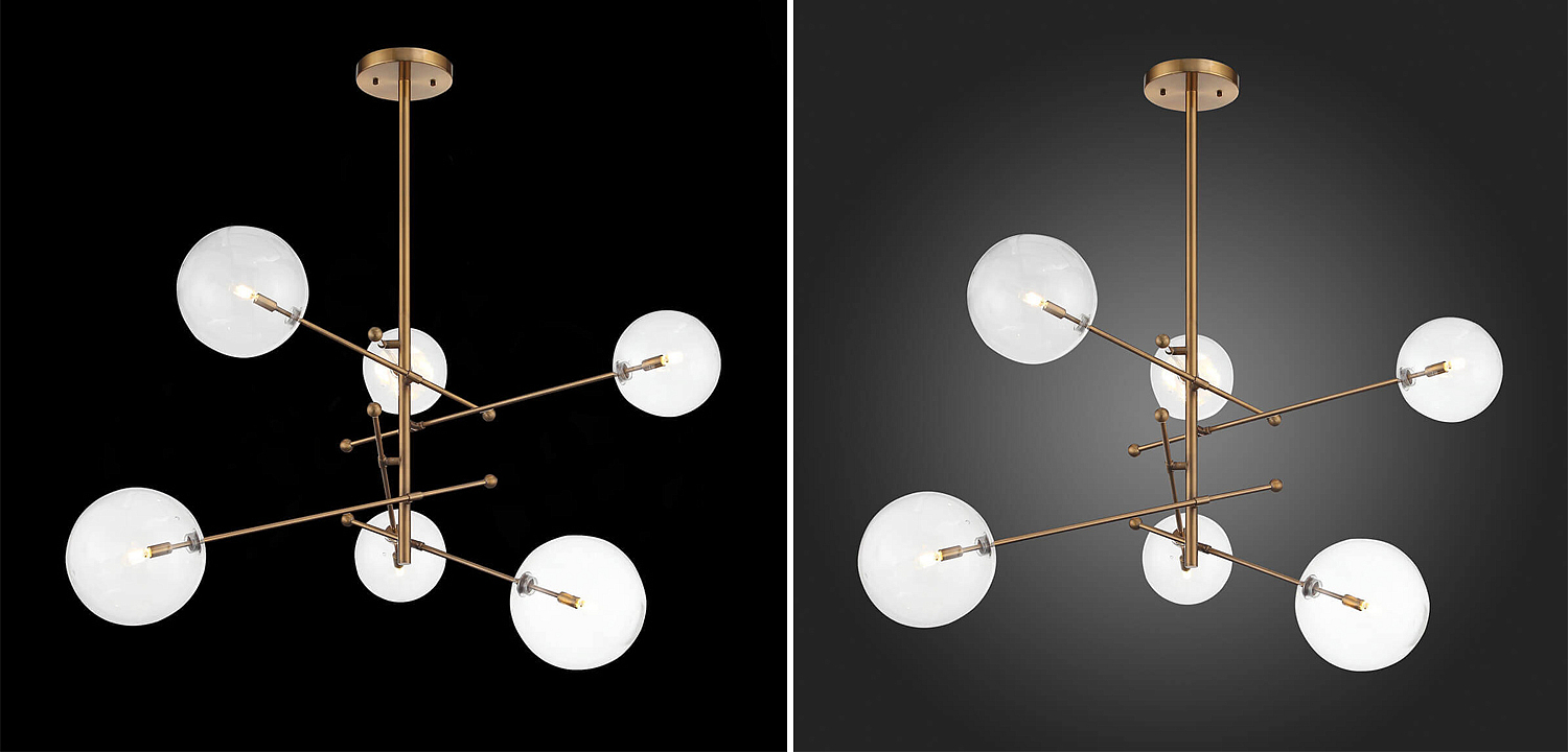 Люстра Gallotti & Radice Brass 6 Люстра Gallotti & Radice Brass 6 - Loft-Concept в Липецке