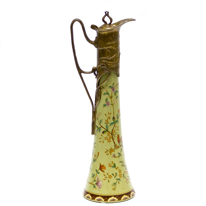 Кувшин Eastern Jug Зеленый Бронза в Липецке | Loft Concept 