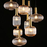 Люстра подвесная Karmelitta Smoky Black варинант исполнения - 1 | Loft Concept в Липецке