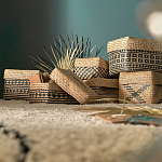 Корзина с крышкой Taji Wicker Basket варинант исполнения - 3 | Loft Concept в Липецке