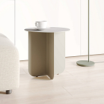 Cross журнальный столик чёрный из металла и кожи варинант исполнения - 1 | Loft Concept в Липецке