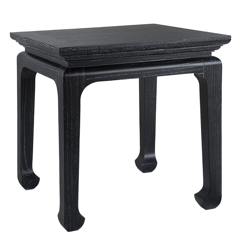 Приставной стол Black Curved Черный Приставной стол Black Curved Черный в Липецке | Loft Concept