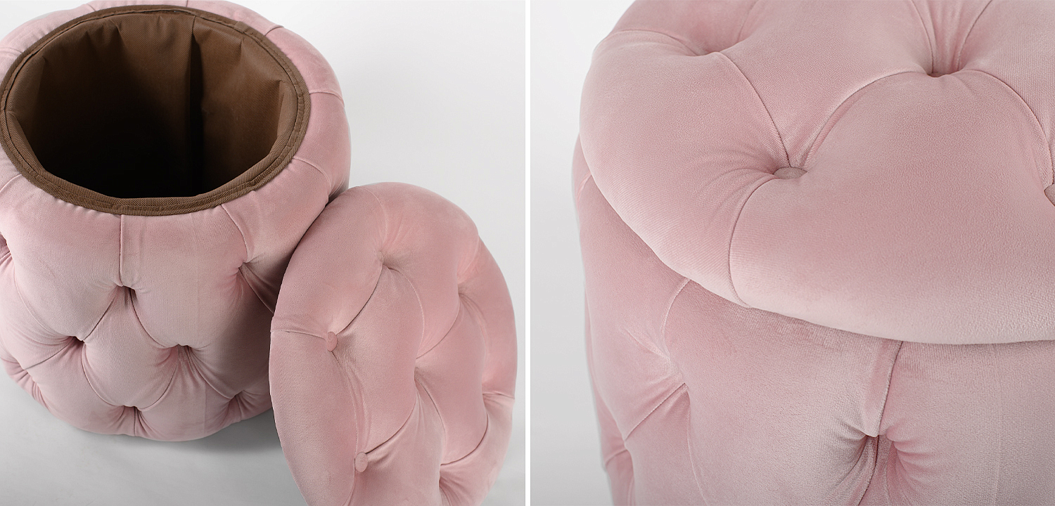 Пуф Coraline Pink Pouf Пуф Coraline Pink Pouf - Loft-Concept в Липецке