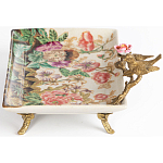 Блюдо фарфоровое Поле цветов Terra варинант исполнения - 3 | Loft Concept в Липецке