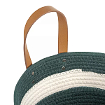 Корзина для хранения с ручками Interlacement Green  варинант исполнения - 2 | Loft Concept в Липецке