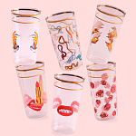 Стакан Seletti Tongue варинант исполнения - 2 | Loft Concept в Липецке