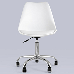 Офисный стул на металлическом основании EGGERY White варинант исполнения - 4 | Loft Concept в Липецке