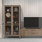 Витрина 2-х дверная с 5-ю полками и 2-мя ящиками Harper Line варинант исполнения - 2 | Loft Concept в Липецке