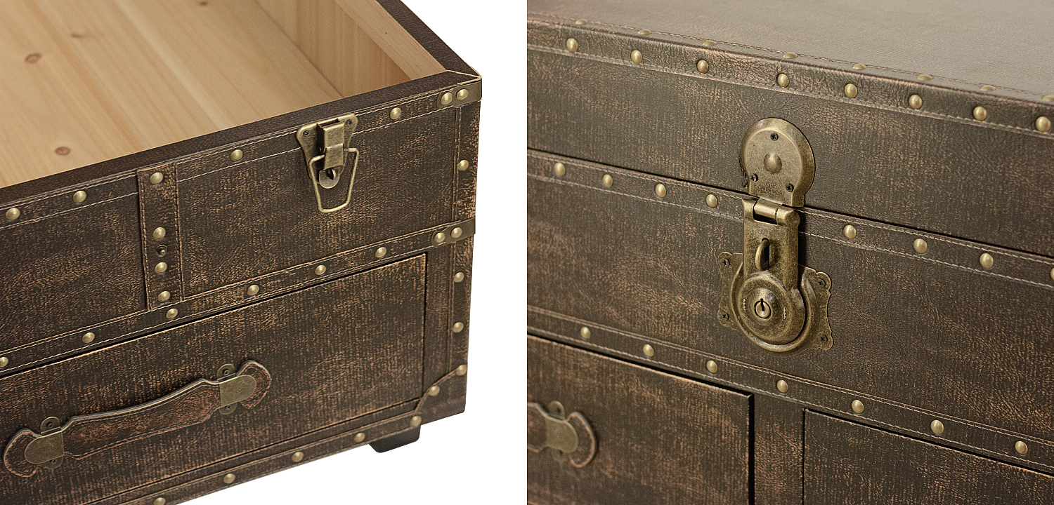 Сундук Chest Basil на ножках Сундук Chest Basil на ножках - Loft-Concept в Липецке