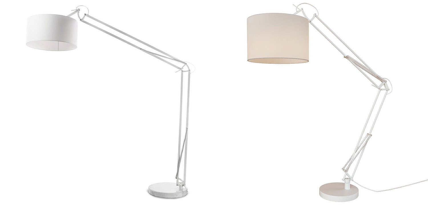 Торшер Garner Floor lamp white Торшер Garner Floor lamp white - Loft-Concept в Липецке