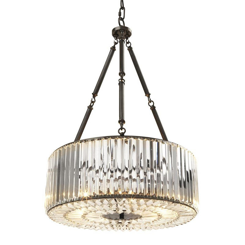 Люстра Chandelier Infinity Bronze Темная бронза Прозрачный (Transparent) Люстра Chandelier Infinity Bronze Темная бронза Прозрачный (Transparent) в Липецке | Loft Concept