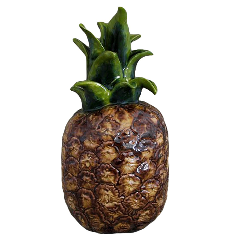 Статуэтка Porcelain Pineapple Коричневый Статуэтка Porcelain Pineapple Коричневый в Липецке | Loft Concept