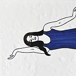 Плитка с узором Рыба пловчиха варинант исполнения - 3 | Loft Concept в Липецке