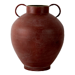 Ваза бордовая с 2-мя фактурными ручками Vase Burgundy Glaze варинант исполнения - 1 | Loft Concept в Липецке