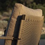 Дизайнерское уличное кресло на металлическом каркасе PHOENIX Armchair варинант исполнения - 9 | Loft Concept в Липецке