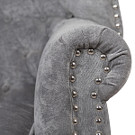 Кресло Charlie Armchair grey velour варинант исполнения - 5 | Loft Concept в Липецке