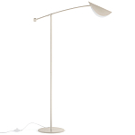 Торшер с поворотным плафоном Aracea Beige Floor Lamp варинант исполнения - 1 | Loft Concept в Липецке