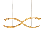 Люстра волнистой формы с фактурным хрустальным плафоном Light Delight варинант исполнения - 7 | Loft Concept в Липецке