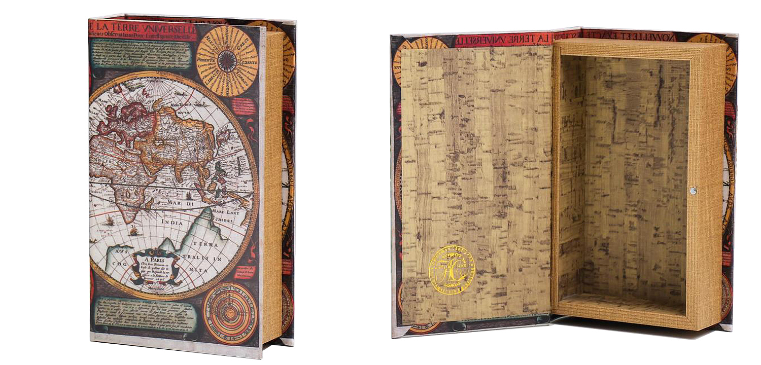 Шкатулка-книга Map of The World Book Box Шкатулка-книга Map of The World Book Box - Loft-Concept в Липецке